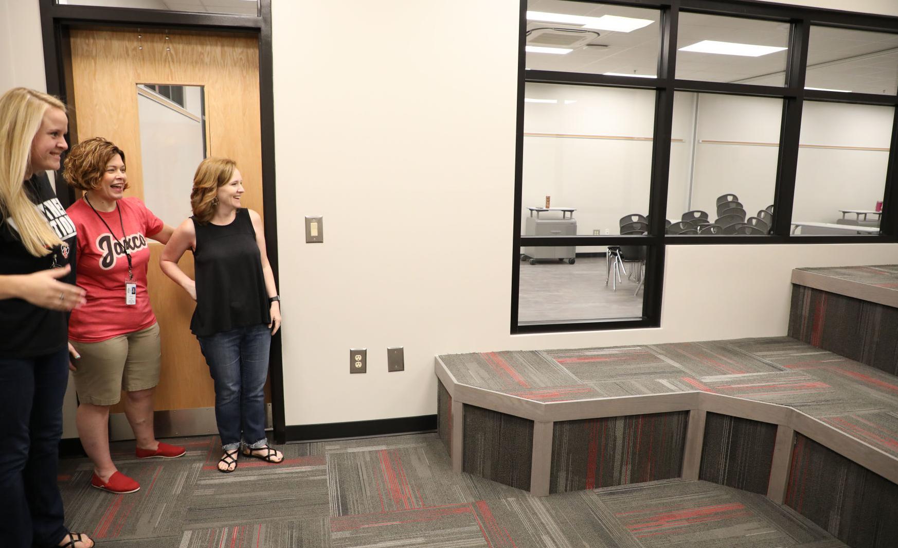 CHECKING OUT NEW JCHS; RIBBON CUTTING SET SUNDAY